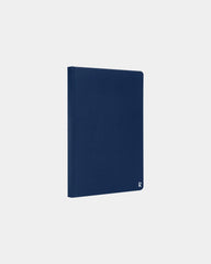 Taccuino copertina rigida A5 carta di pietra da personalizzare - Blu marino
