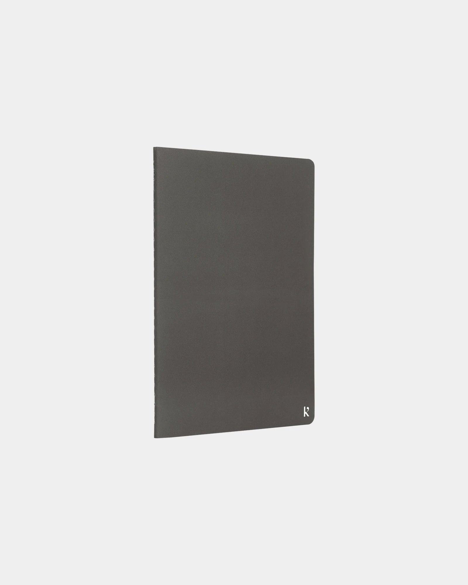 Set 2 taccuini A5 in carta di pietra da personalizzare - Grigio Ardesia