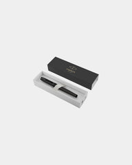 Penna roller acciaio inox Parker IM da personalizzare - Nero