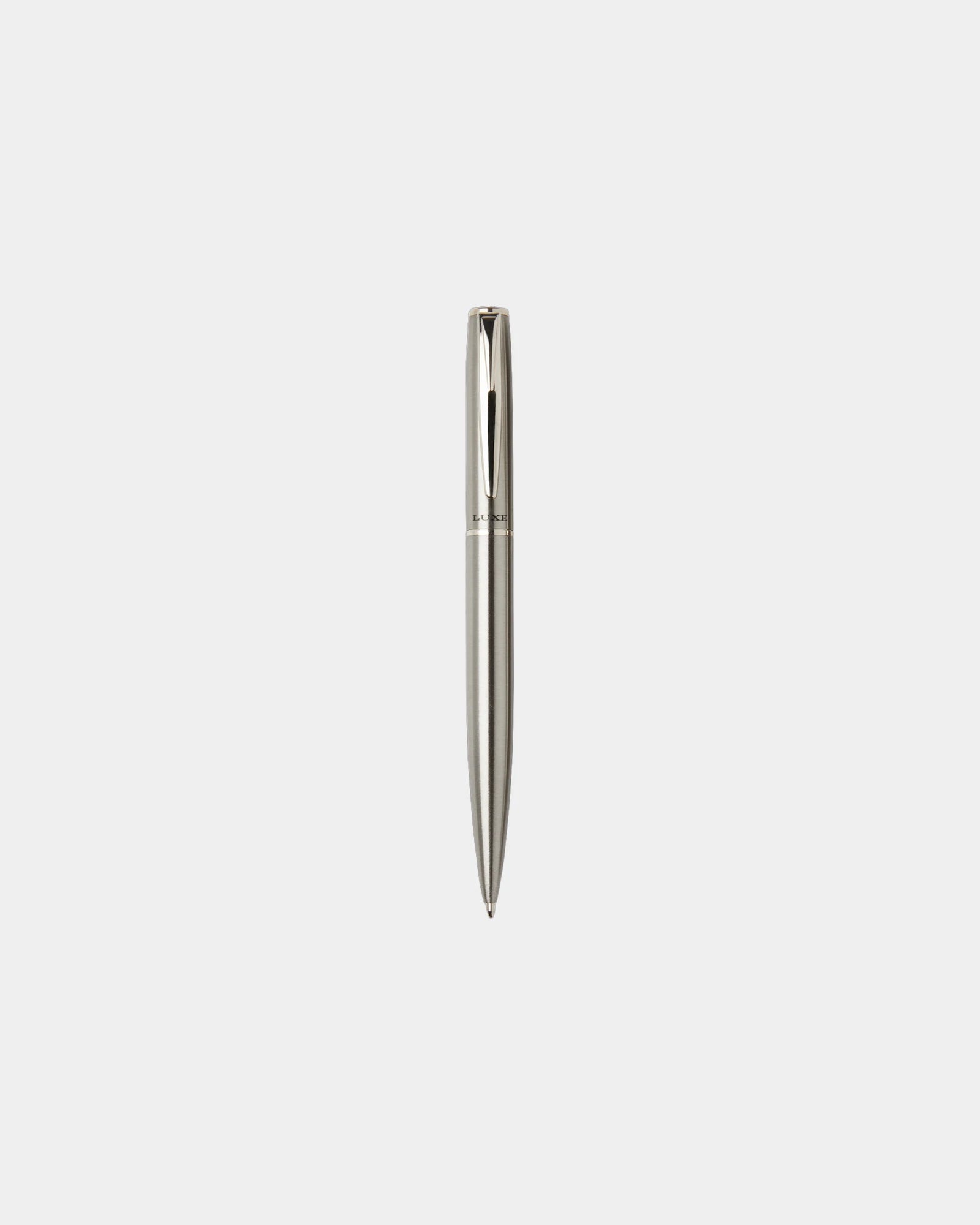 Set penna sfera e roller acciaio riciclato da personalizzare - 1