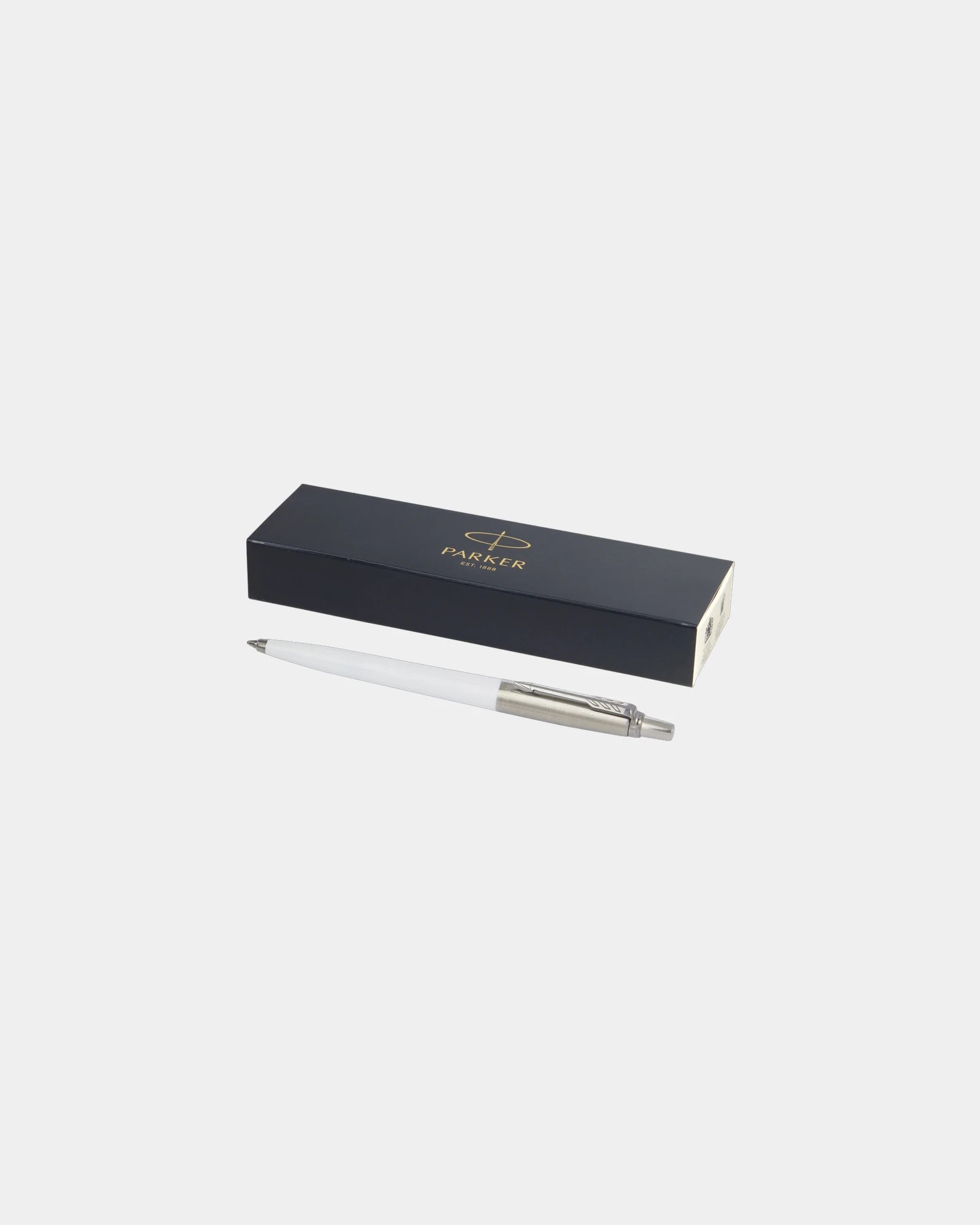 Penna a sfera riciclata Parker Jotter da personalizzare - Bianco