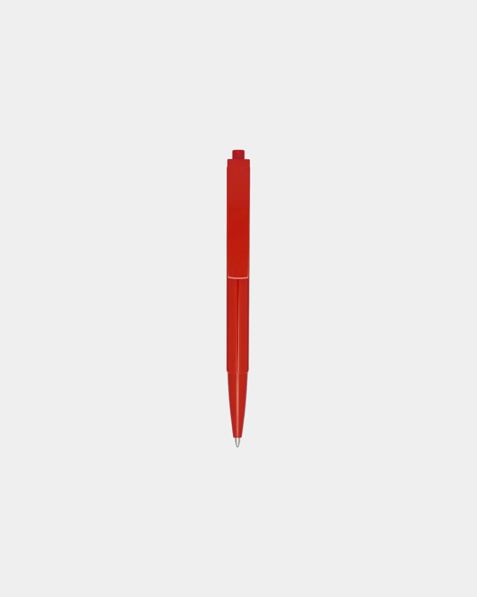 Penna a sfera plastica riciclata Elsa da personalizzare - Rosso