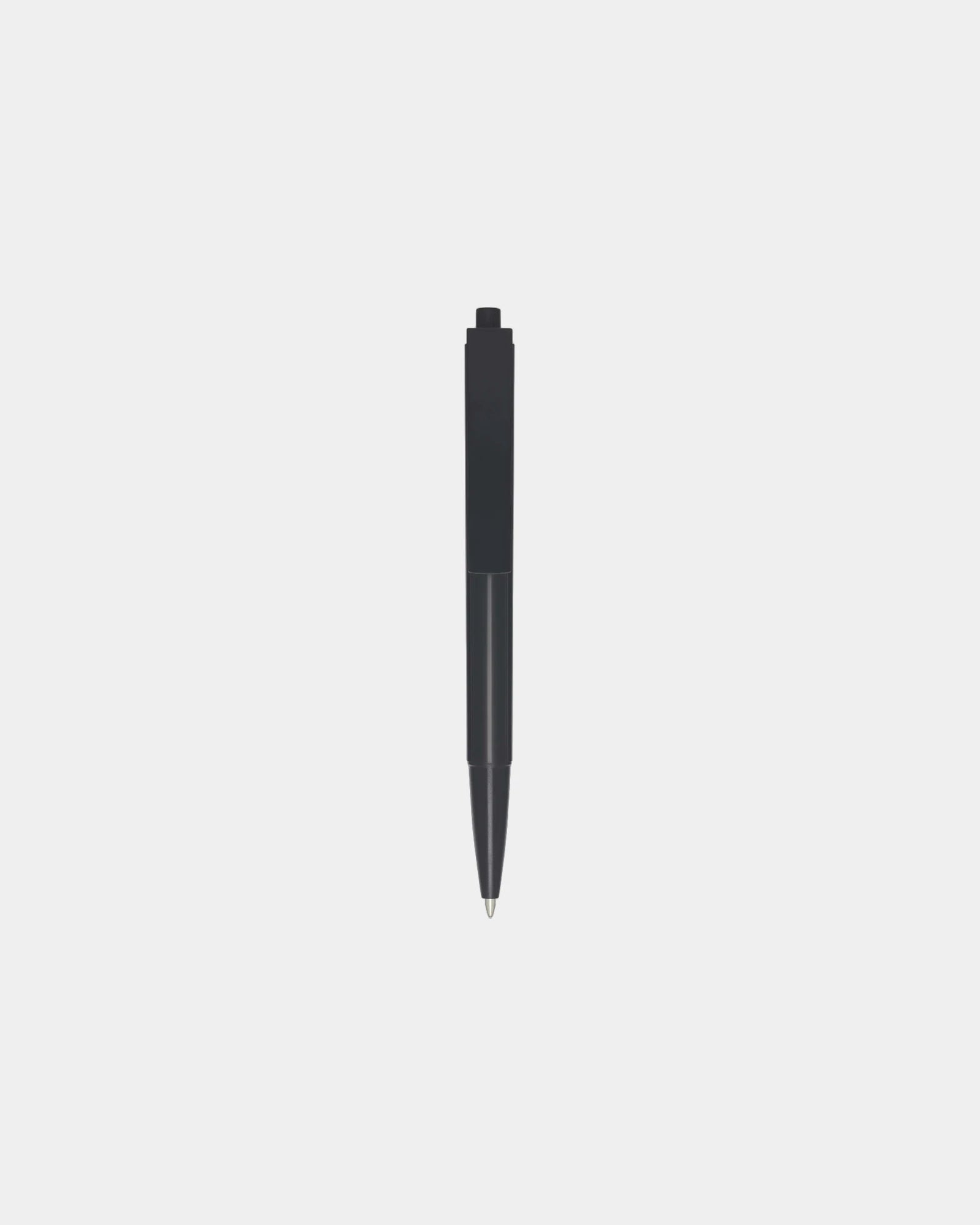 Penna a sfera plastica riciclata Elsa da personalizzare - Nero