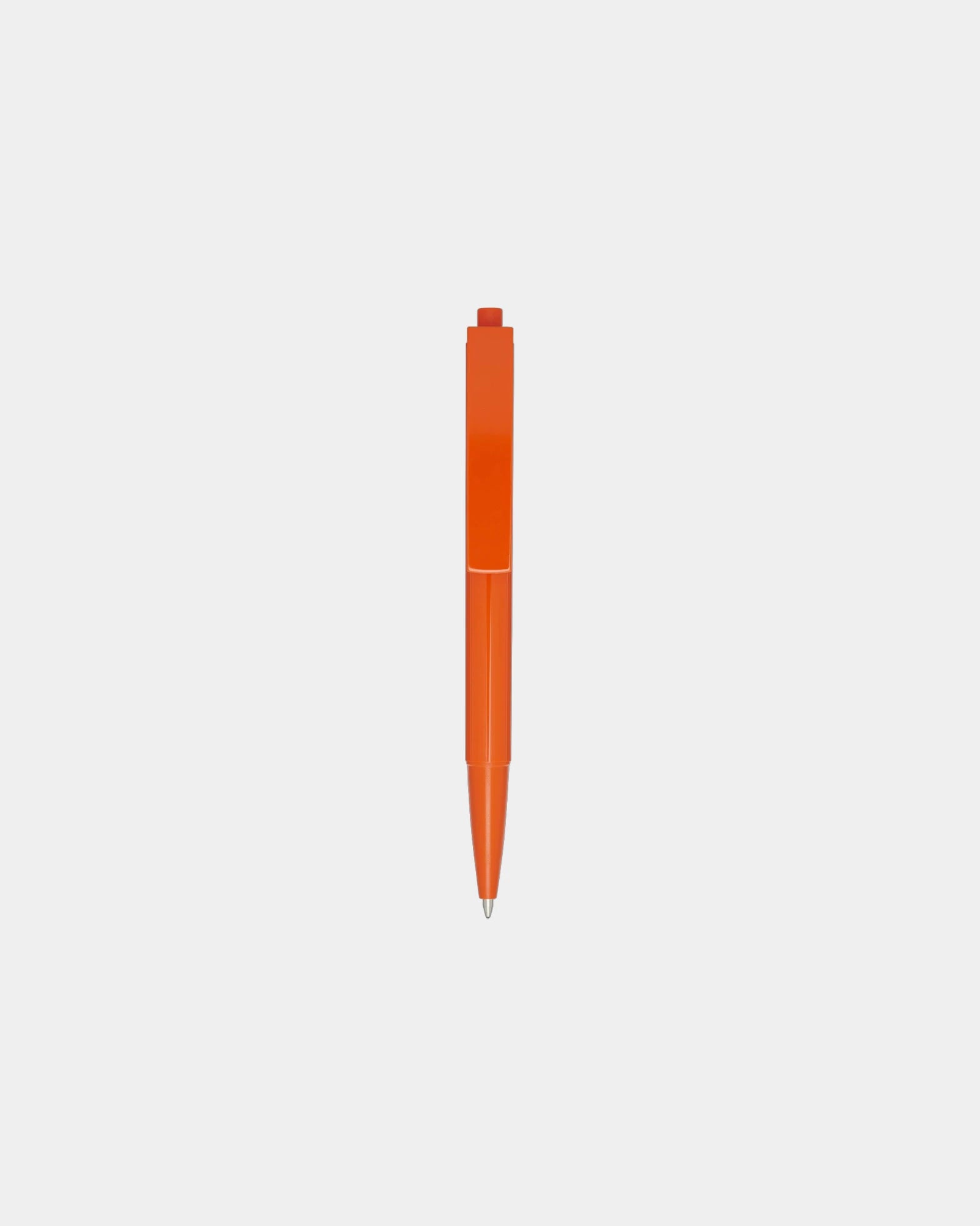 Penna a sfera plastica riciclata Elsa da personalizzare - Arancione
