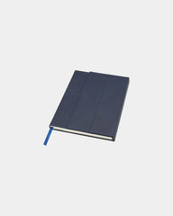 Taccuino copertina rigida PU riciclato A5 da personalizzare - Blu Oceano