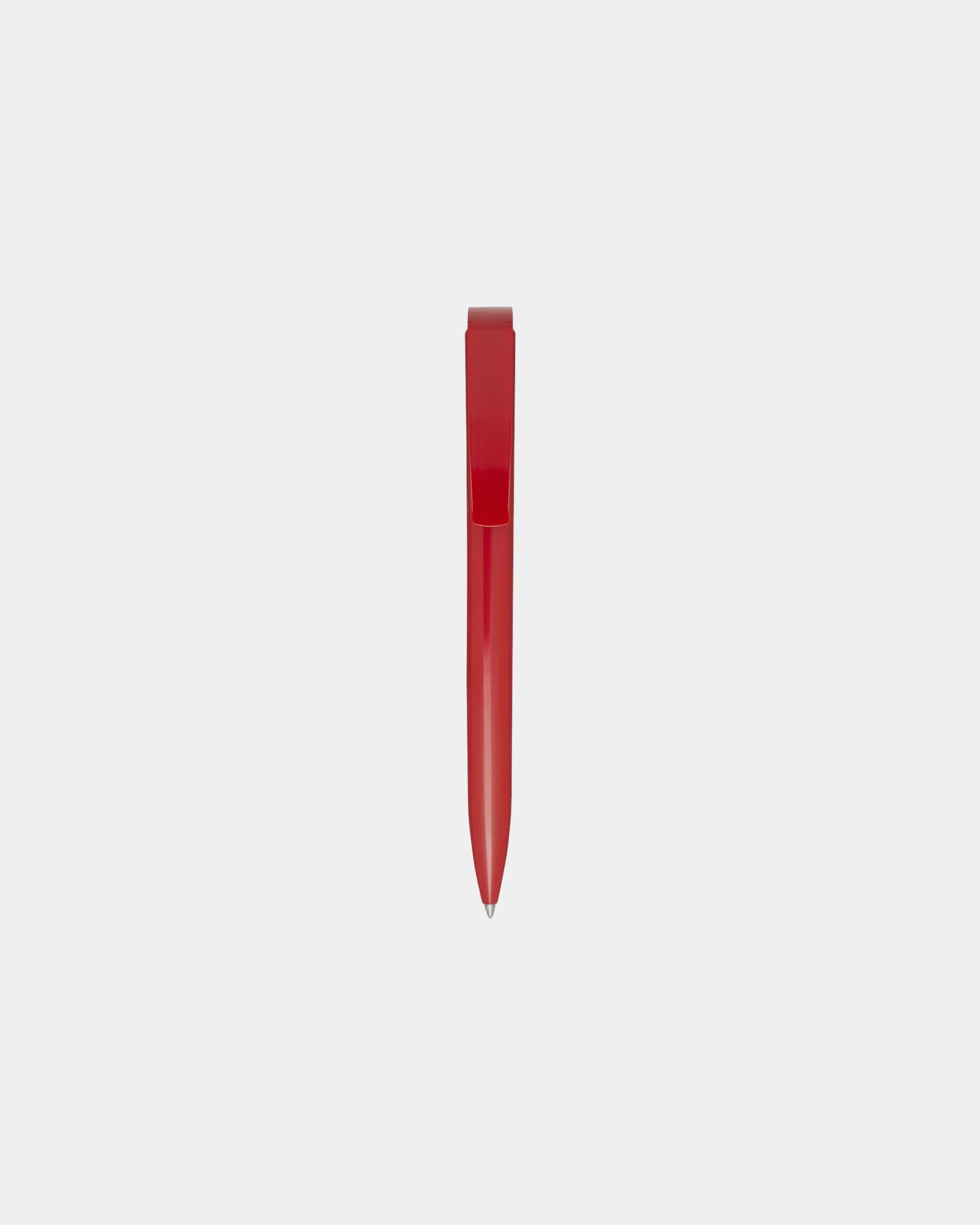 Penna a sfera plastica riciclata Martha da personalizzare - Rosso