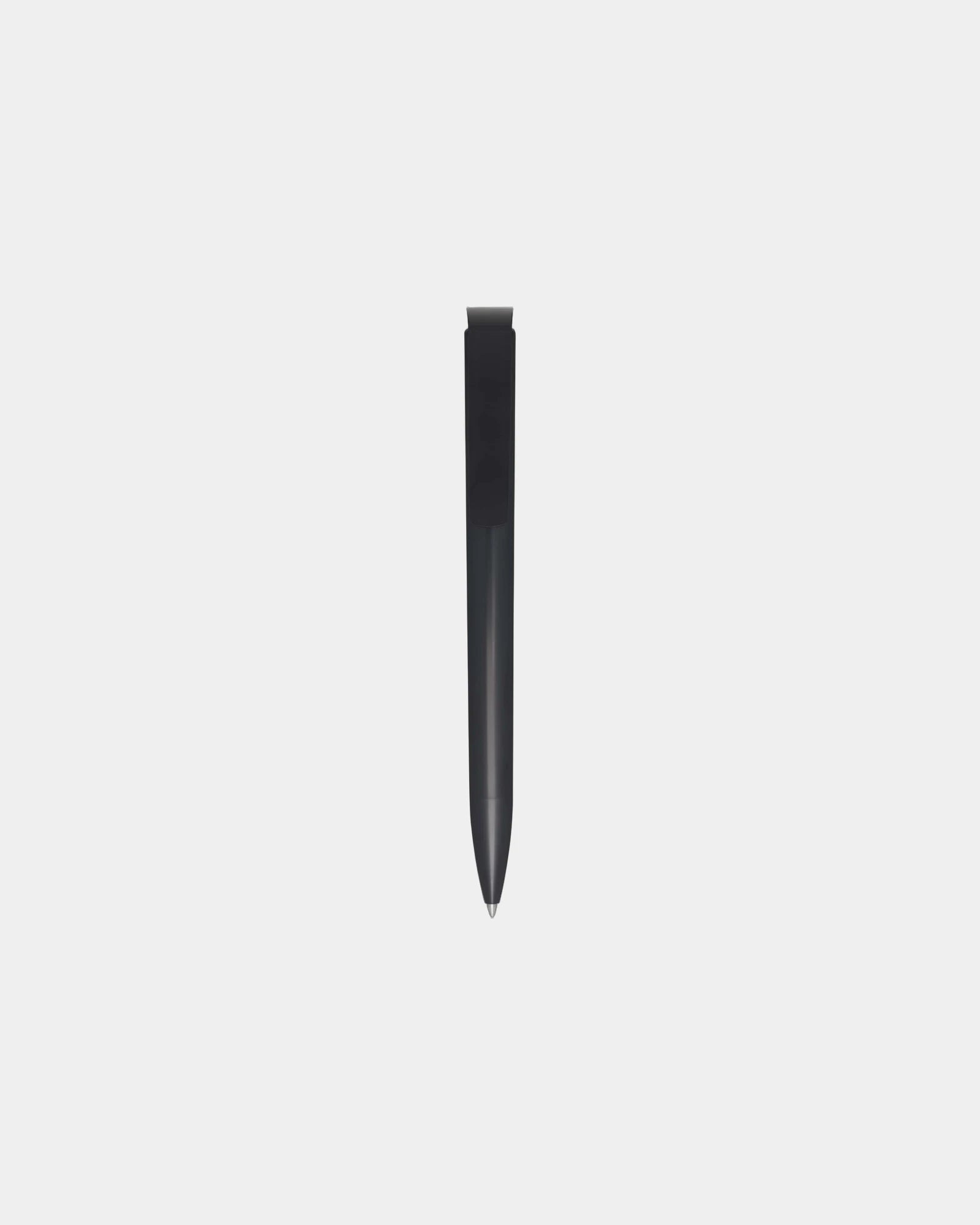 Penna a sfera plastica riciclata Martha da personalizzare - Nero