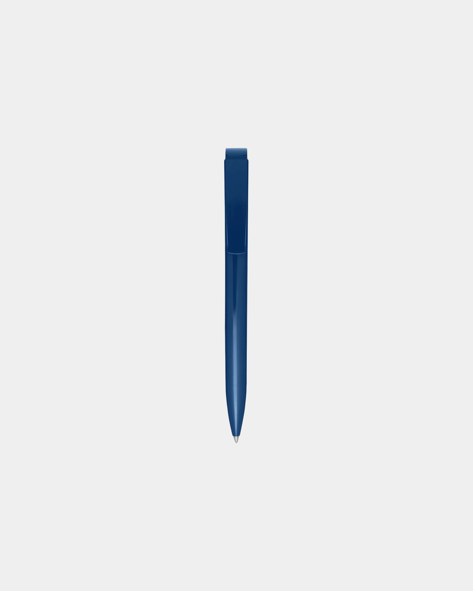 Penna a sfera plastica riciclata Martha da personalizzare - Blu