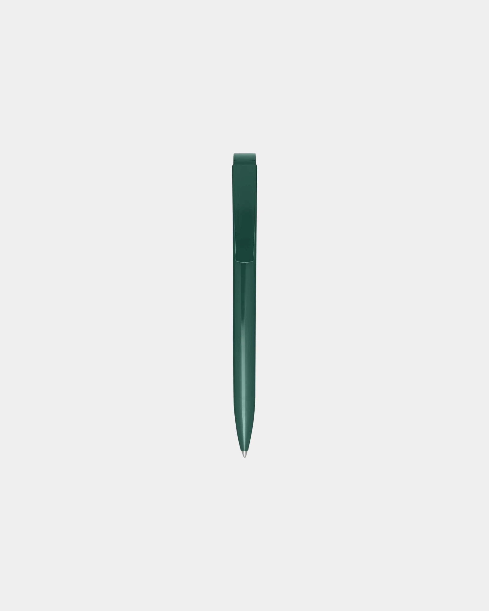 Penna a sfera plastica riciclata Martha da personalizzare - Verde foresta