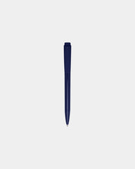 Penna a sfera plastica riciclata Martha da personalizzare - Blu marino