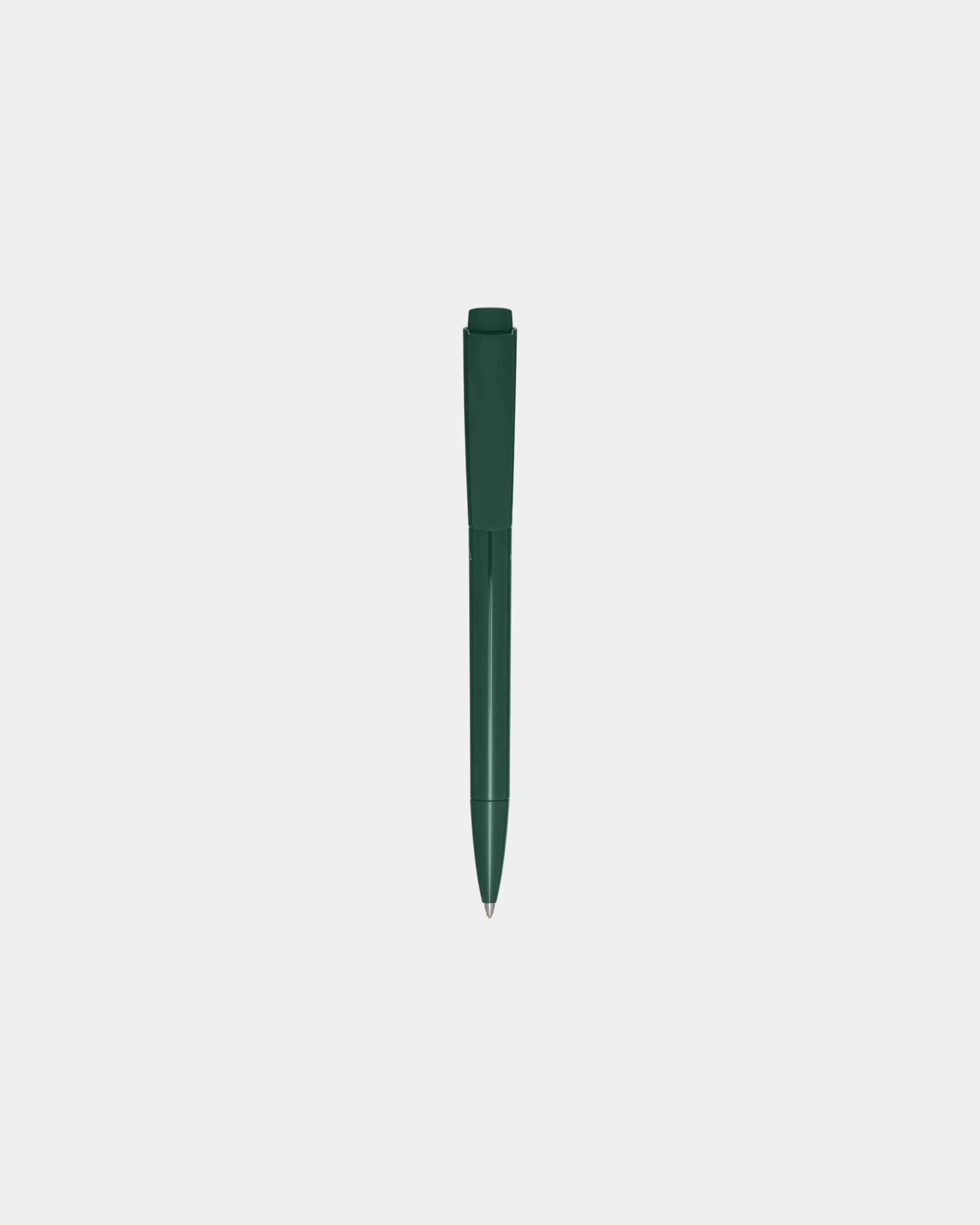 Penna a sfera plastica riciclata Martha da personalizzare - Verde foresta