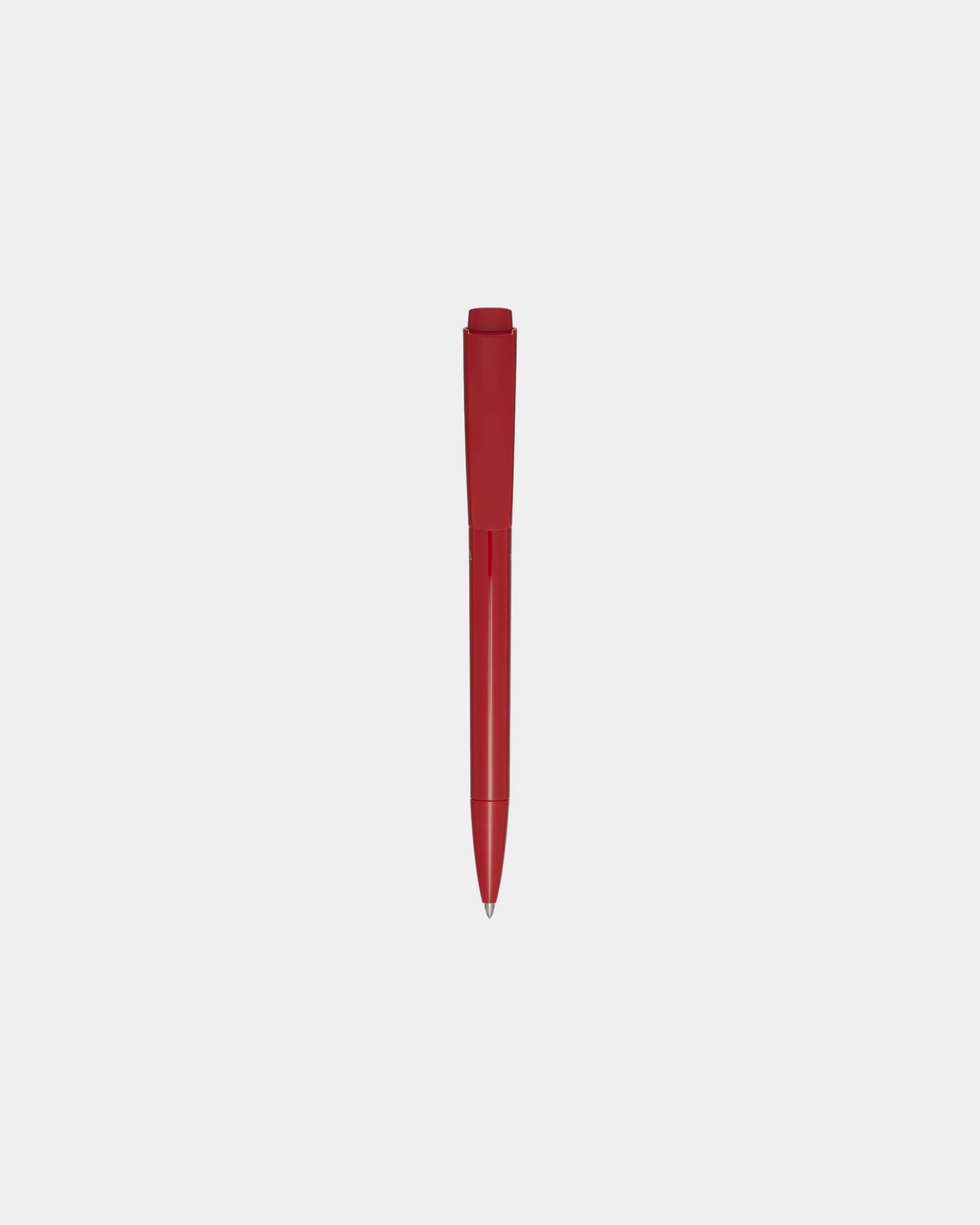 Penna a sfera plastica riciclata Martha da personalizzare - Rosso