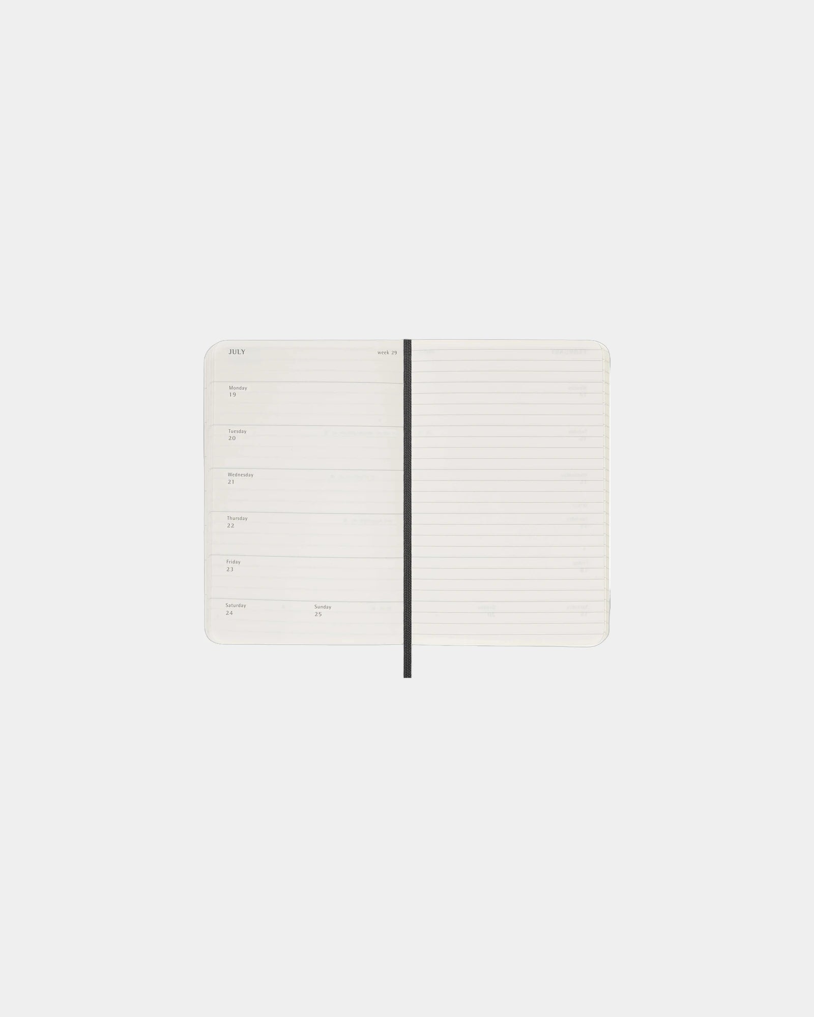 Agenda settimanale Moleskine 12 mesi da personalizzare - 3