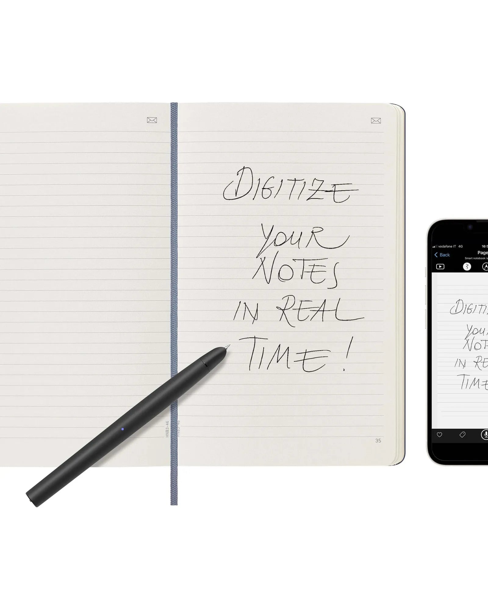Taccuino rigato Moleskine Smart da personalizzare - 5