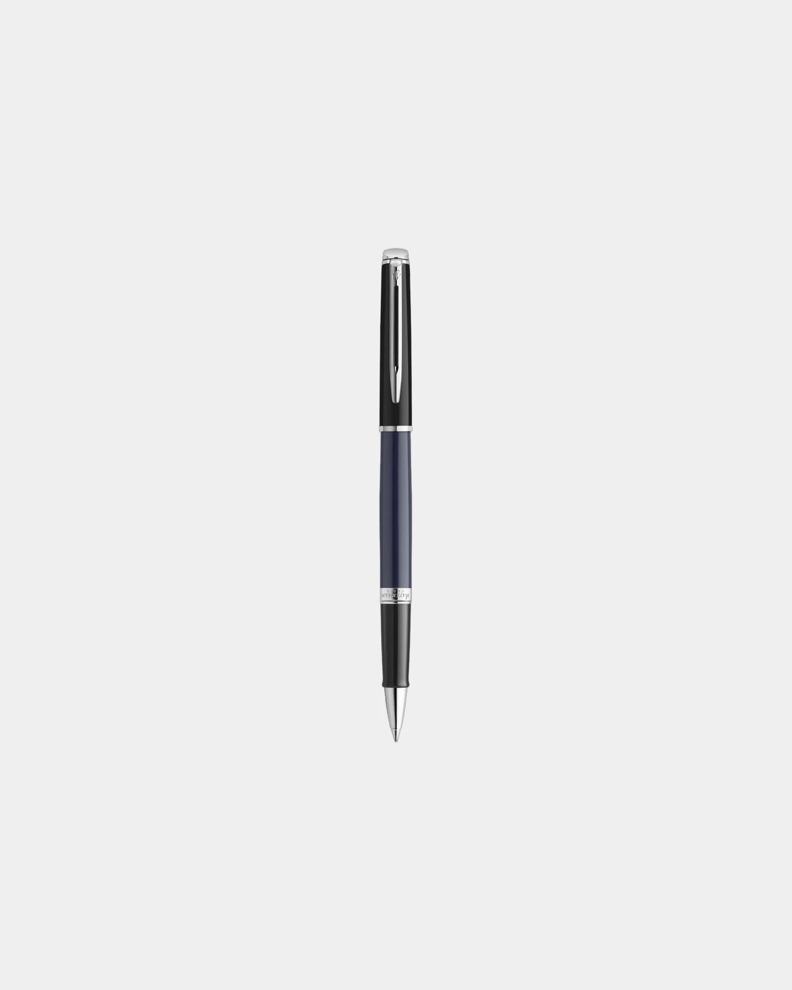 Penna roller Waterman Hemisphere palladio da personalizzare - Blu