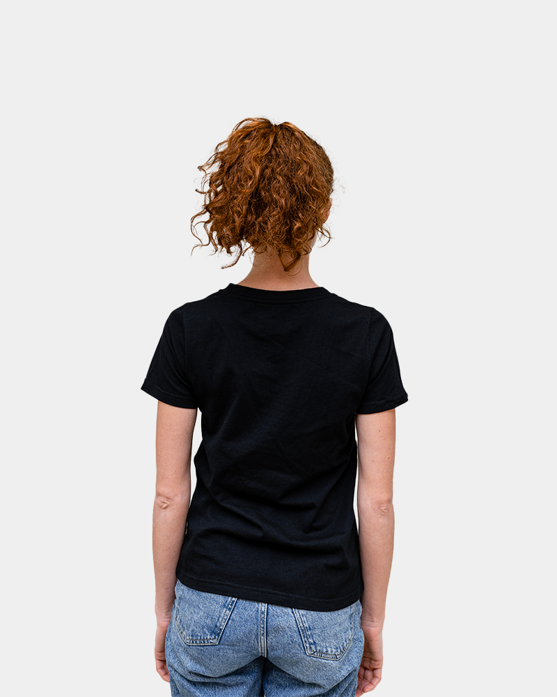 T-shirt donna scollo a V Made in France da personalizzare - 7