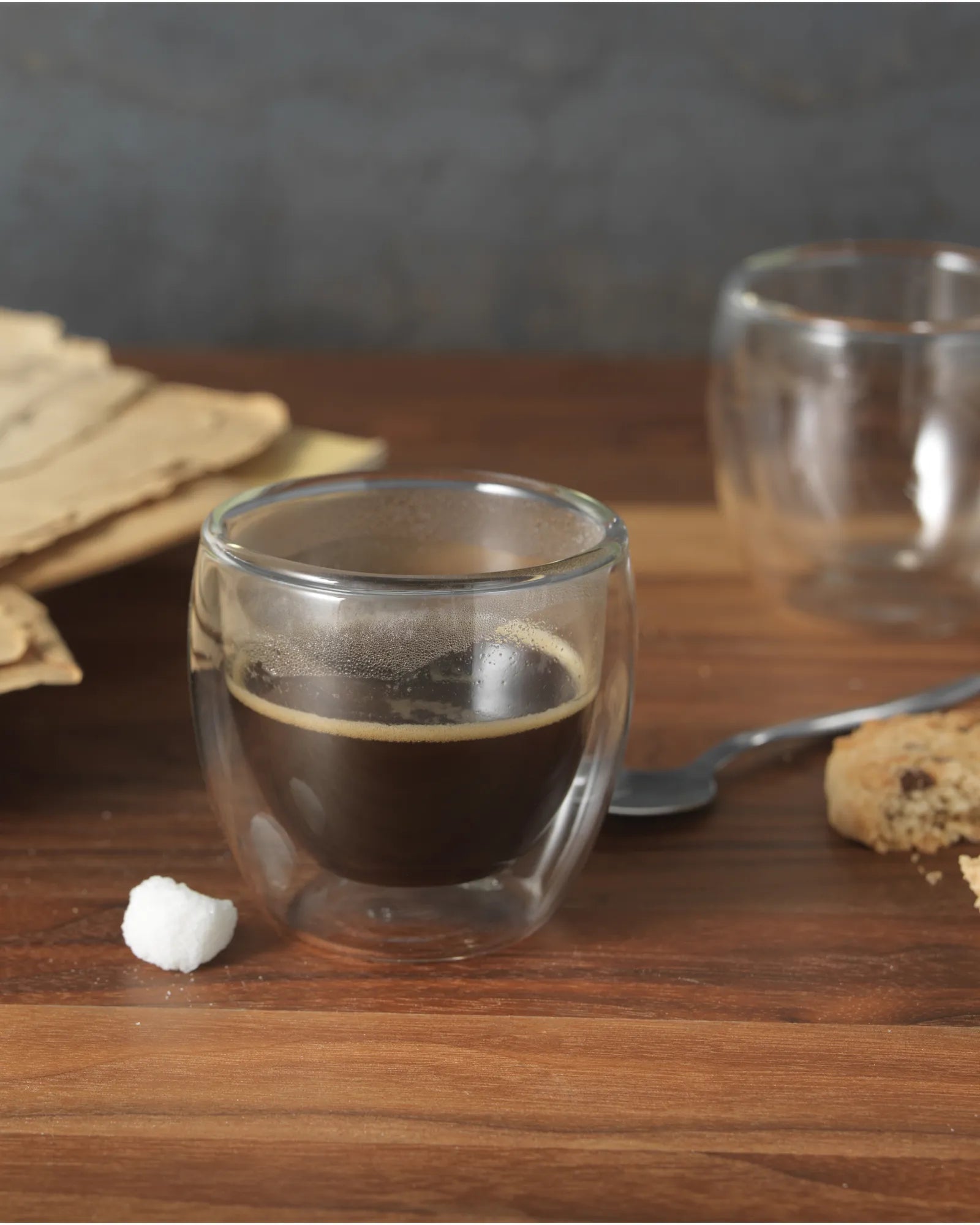 Set 2 bicchieri espresso doppia parete da personalizzare - 2