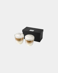 Set bicchieri caffè doppia parete Boda da personalizzare - Traslucido