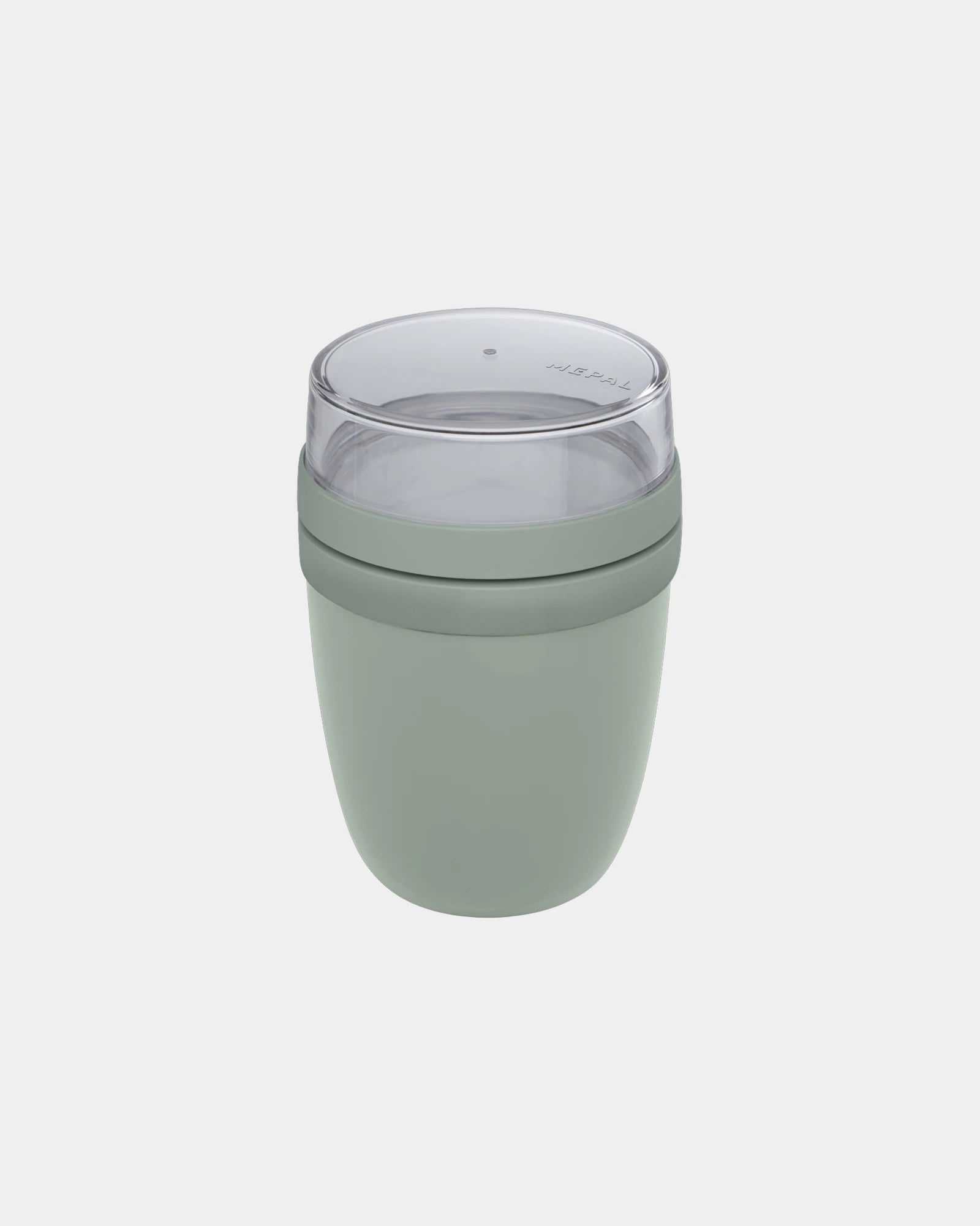 Porta pranzo Ellipse 500+200ml da personalizzare - Verde salvia