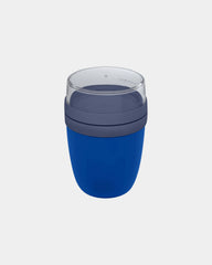 Porta pranzo Ellipse 500+200ml da personalizzare - Blu Vivo