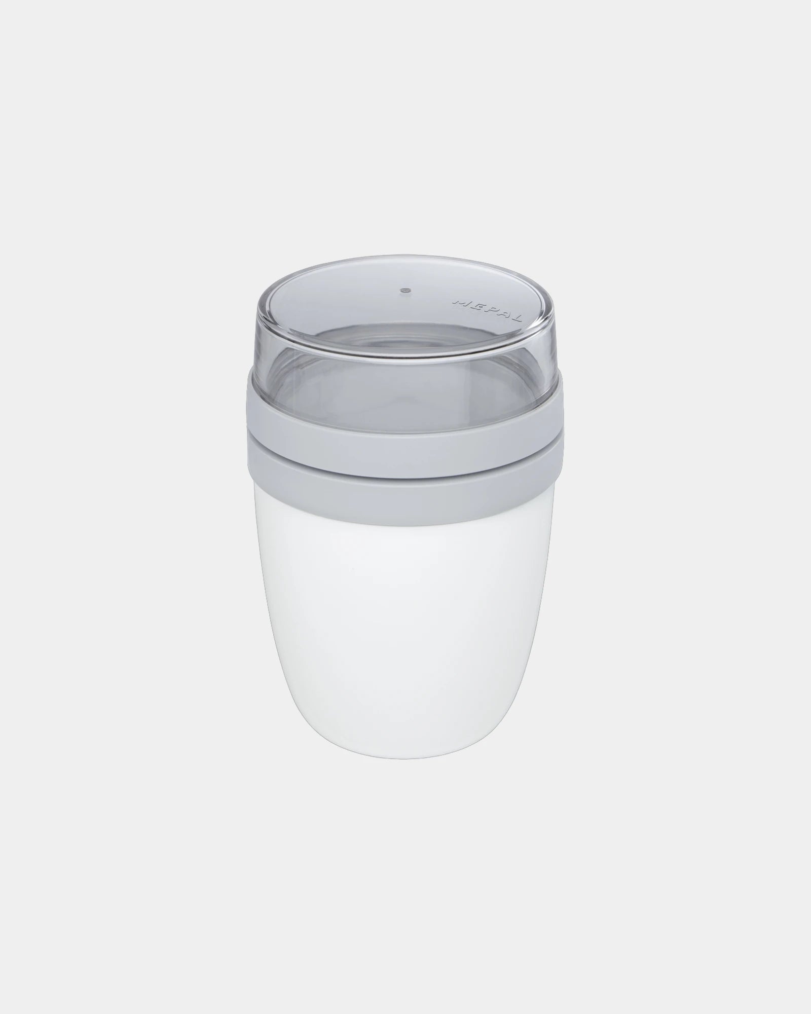 Porta pranzo Ellipse 500+200ml da personalizzare - Bianco