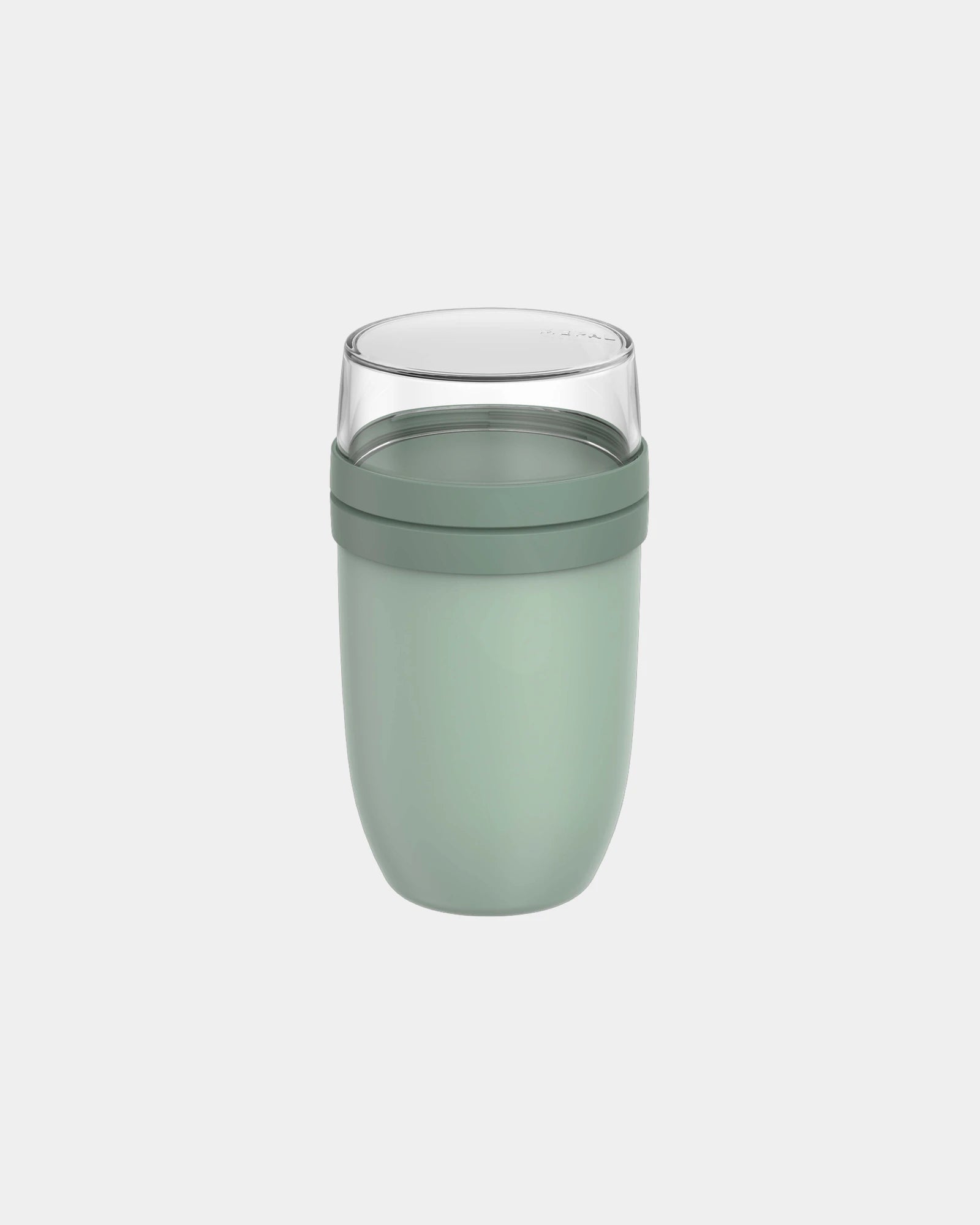 Porta pranzo termico Ellipse 750+300ml da personalizzare - Verde salvia
