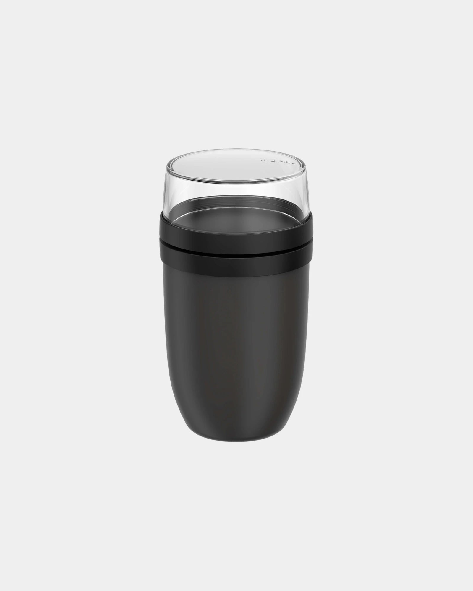 Porta pranzo termico Ellipse 750+300ml da personalizzare - Nero