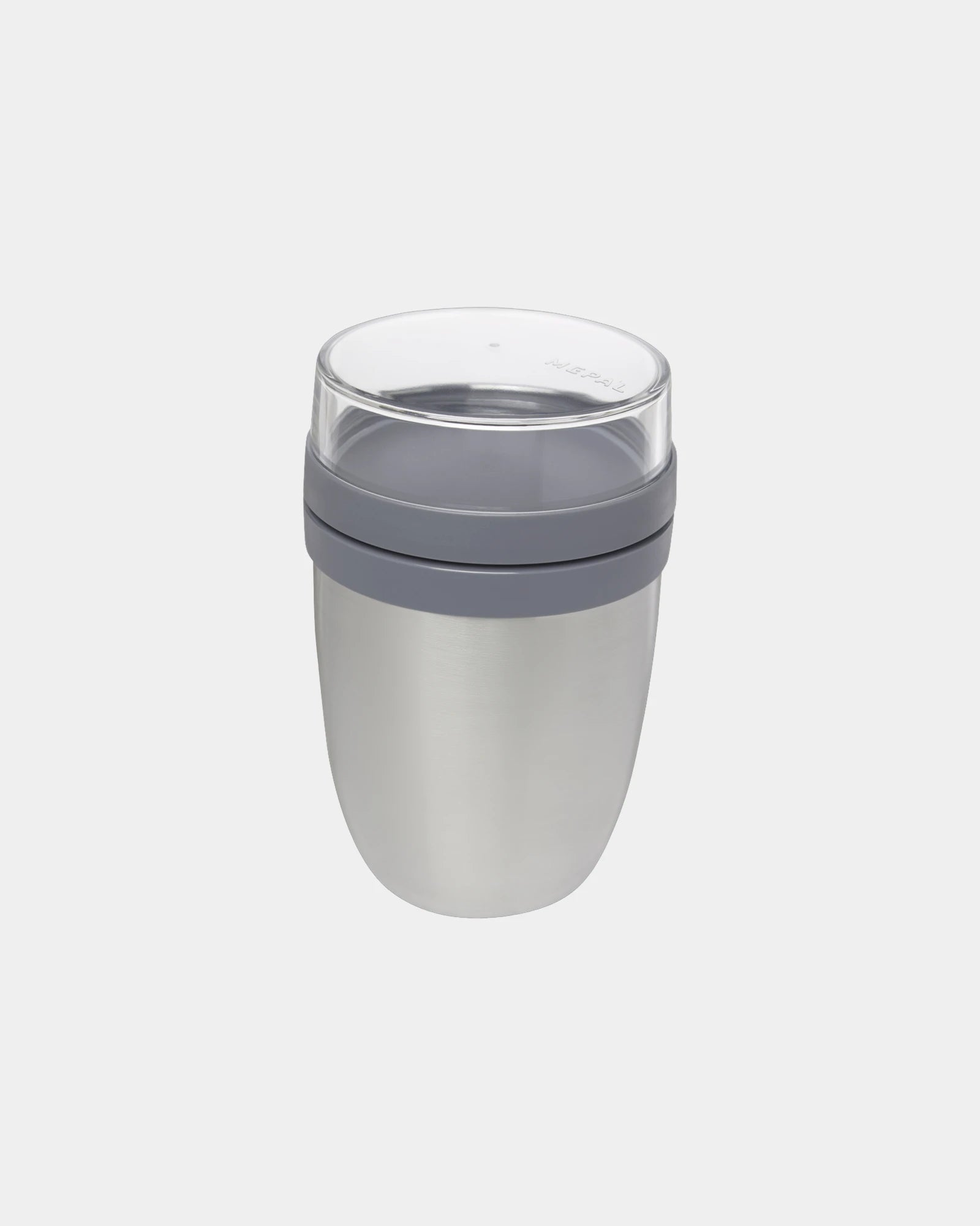 Porta pranzo termico 500+200ml da personalizzare - Argento