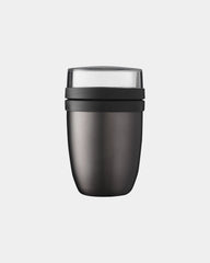 Porta pranzo termico 500+200ml da personalizzare - Titanio