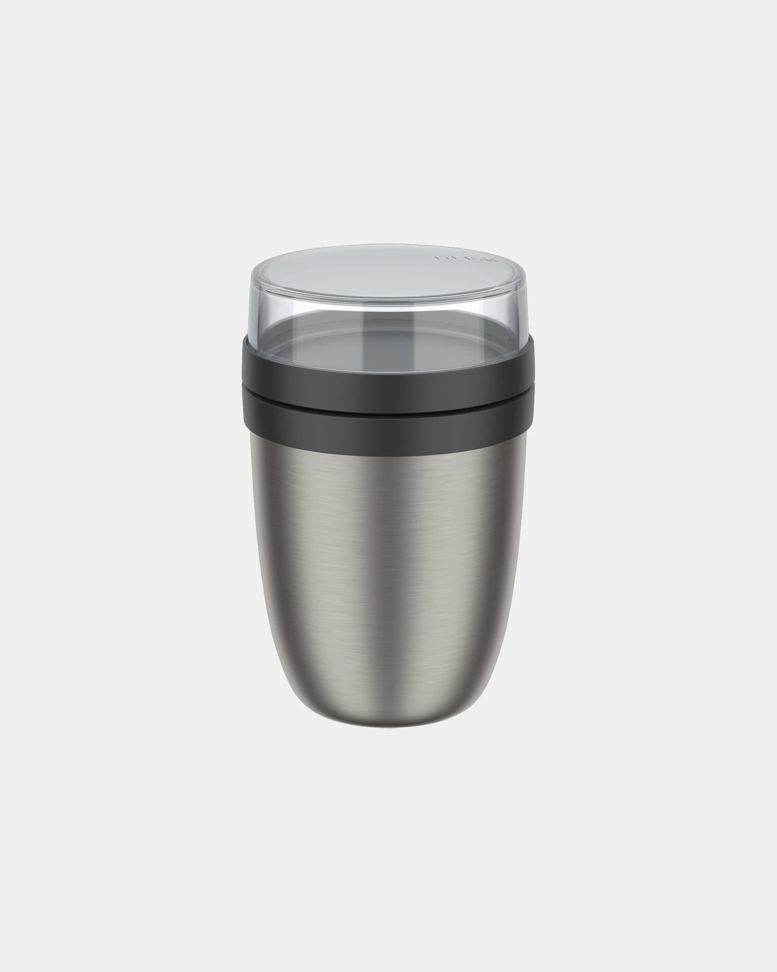 Lunch box termica 500+200ml Ellipse da personalizzare - Nero
