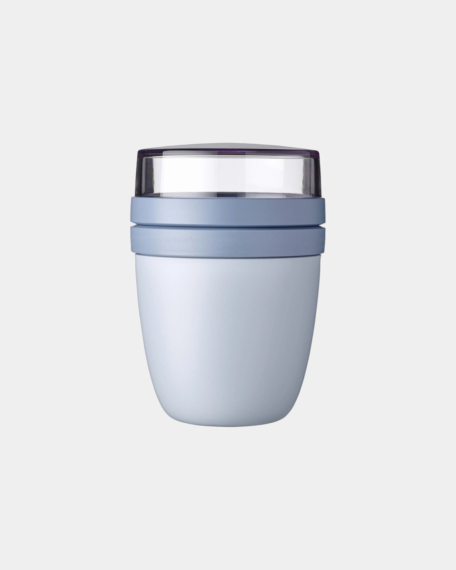 Lunch box due scomparti 300+120ml da personalizzare - Blu