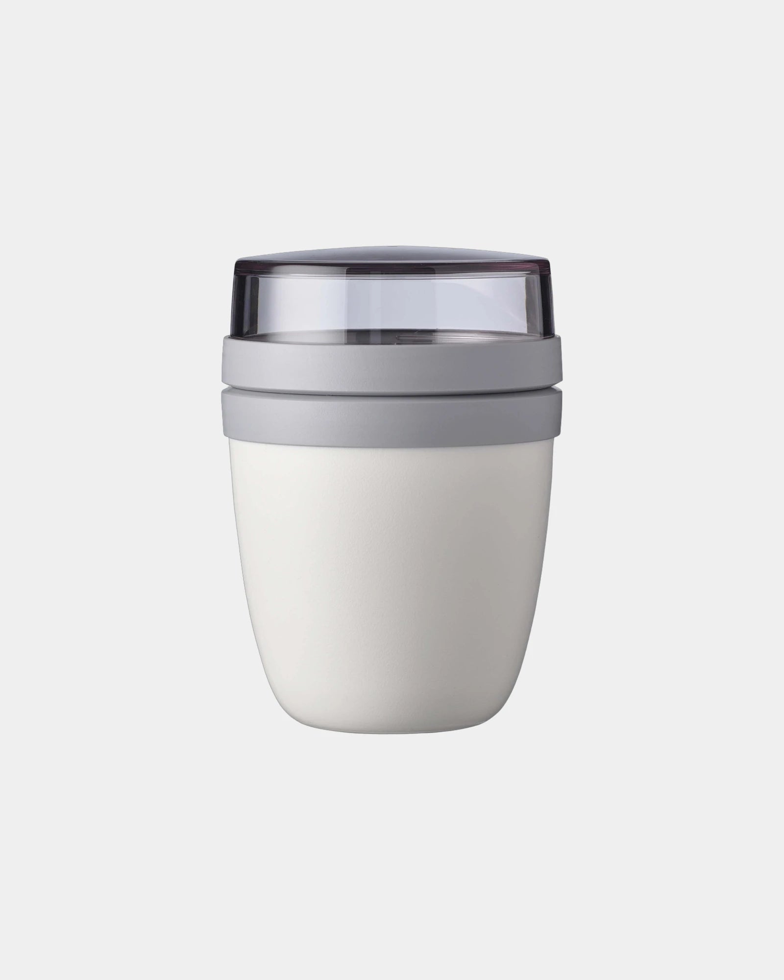 Lunch box due scomparti 300+120ml da personalizzare - Bianco