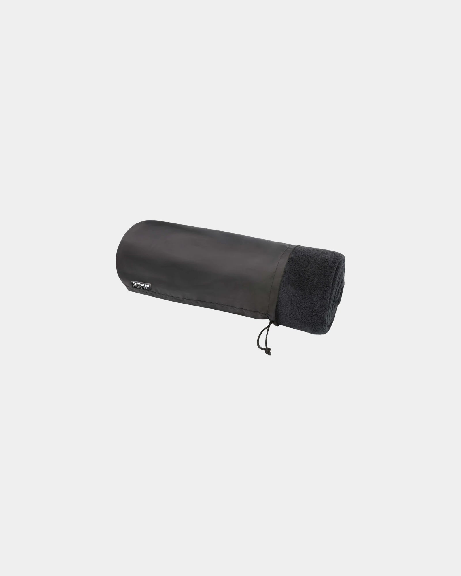 Plaid pile RPET certificato GRS 152x127 da personalizzare - Nero