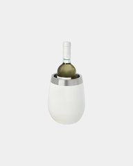 Refrigeratore vino acciaio inox Tromso da personalizzare - Bianco