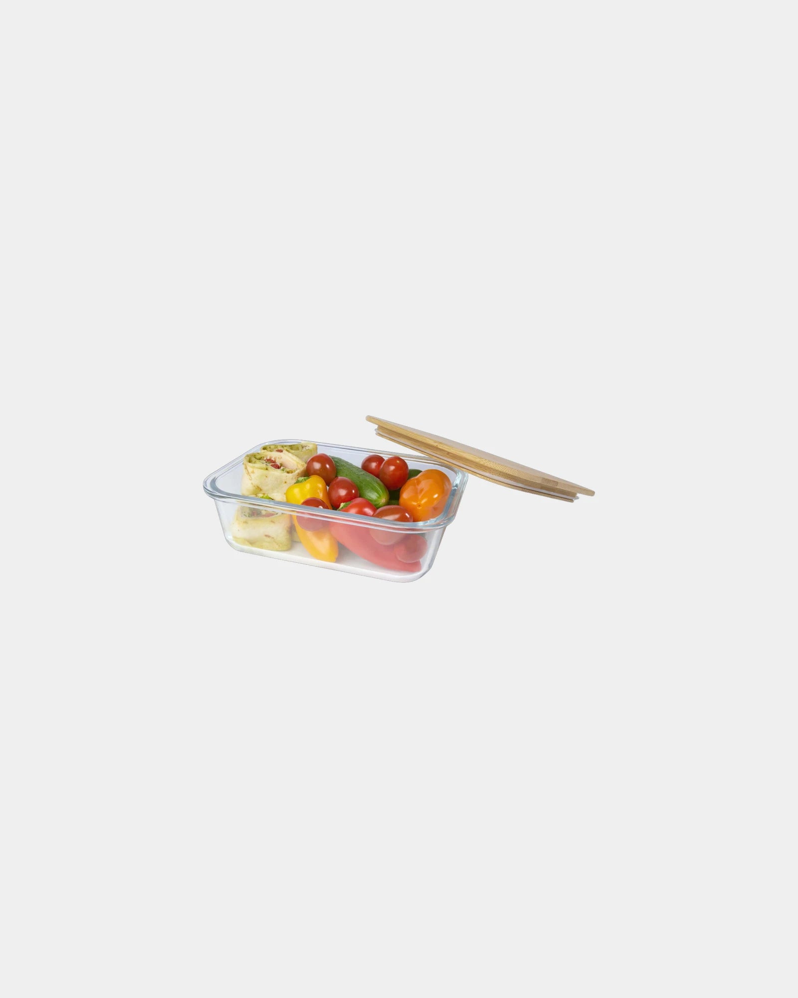 Porta pranzo vetro bambù Roby 1000ml da personalizzare - 12