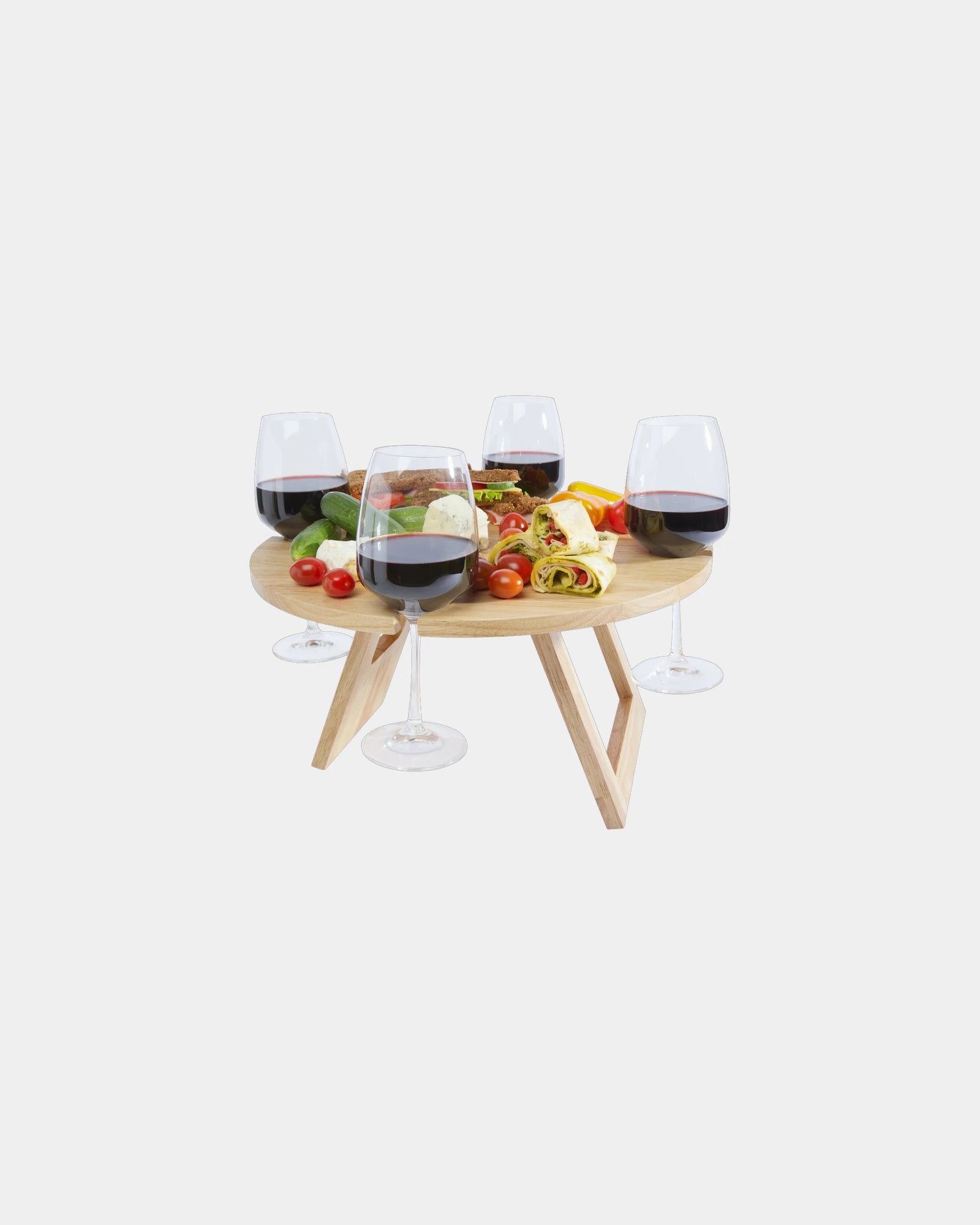 Tavolo da picnic pieghevole in legno da personalizzare - 2