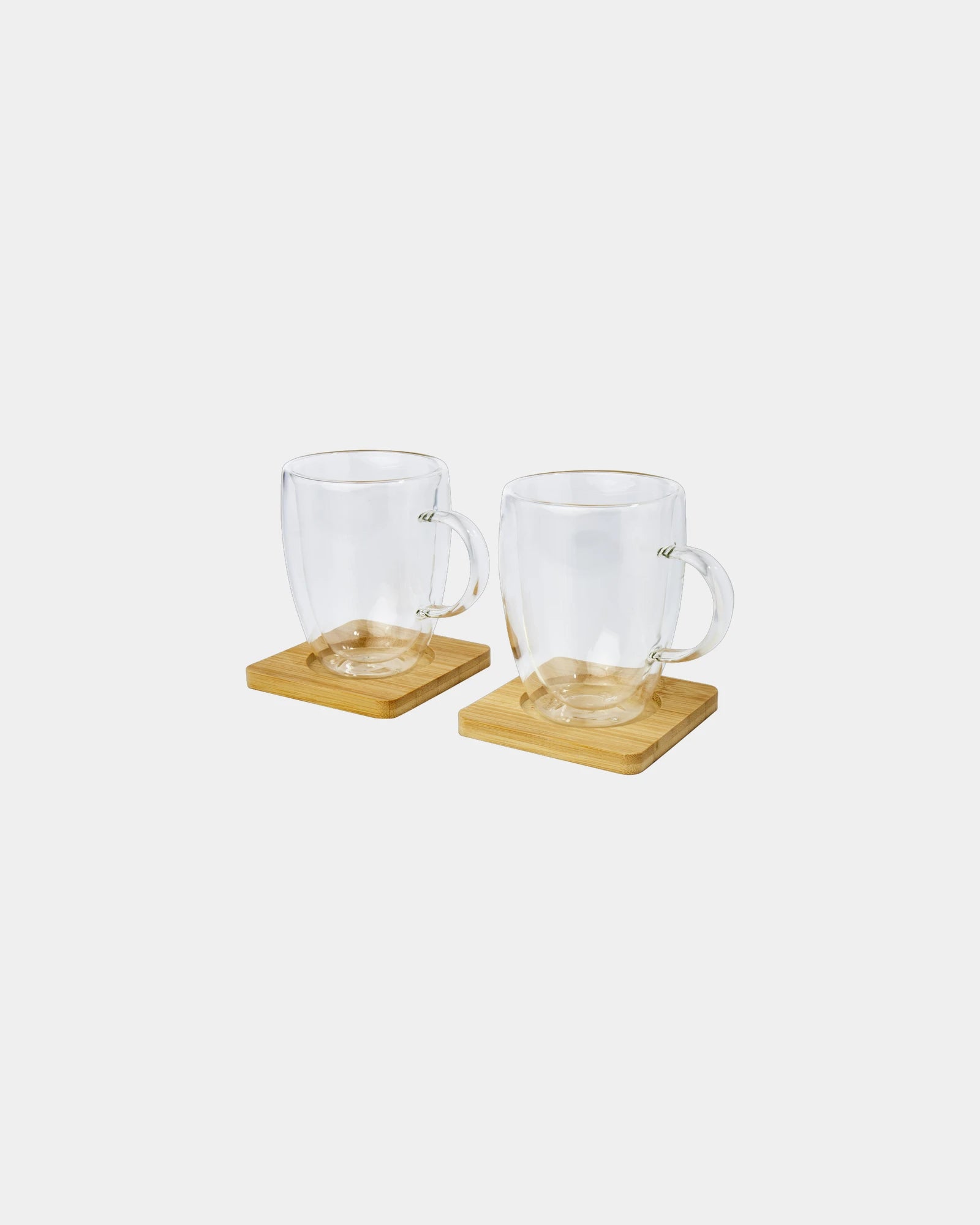 Set 2 bicchieri termici vetro bambù 350ml da personalizzare - 4