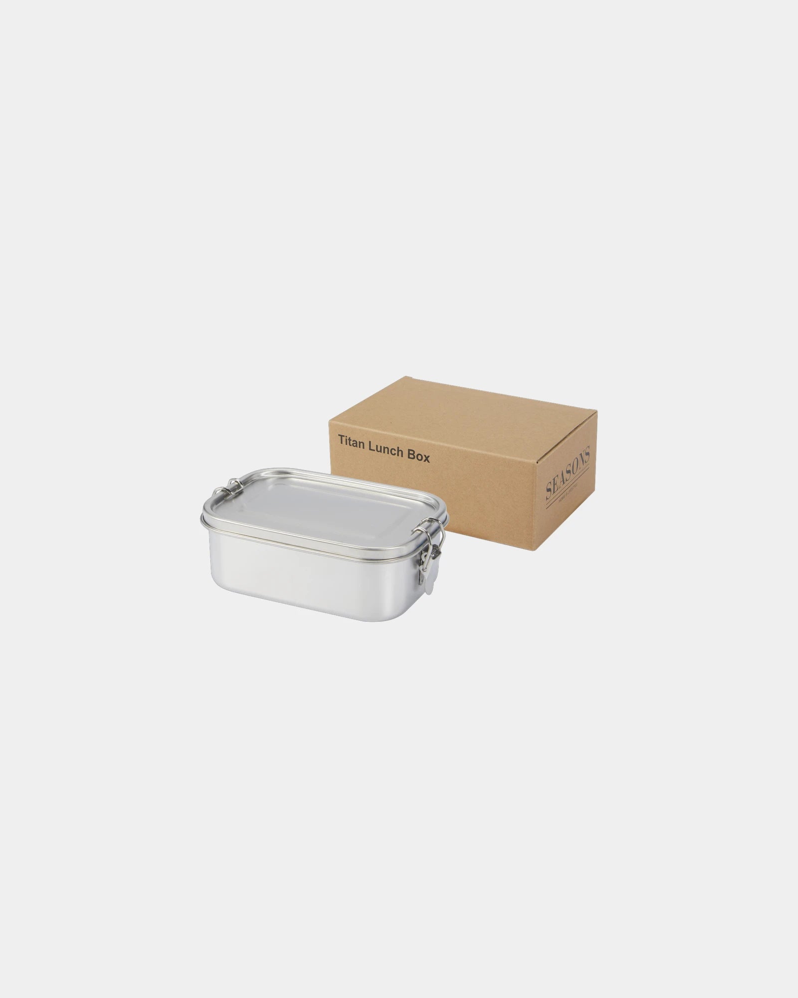 Porta pranzo acciaio riciclato 750 ml da personalizzare - Argento