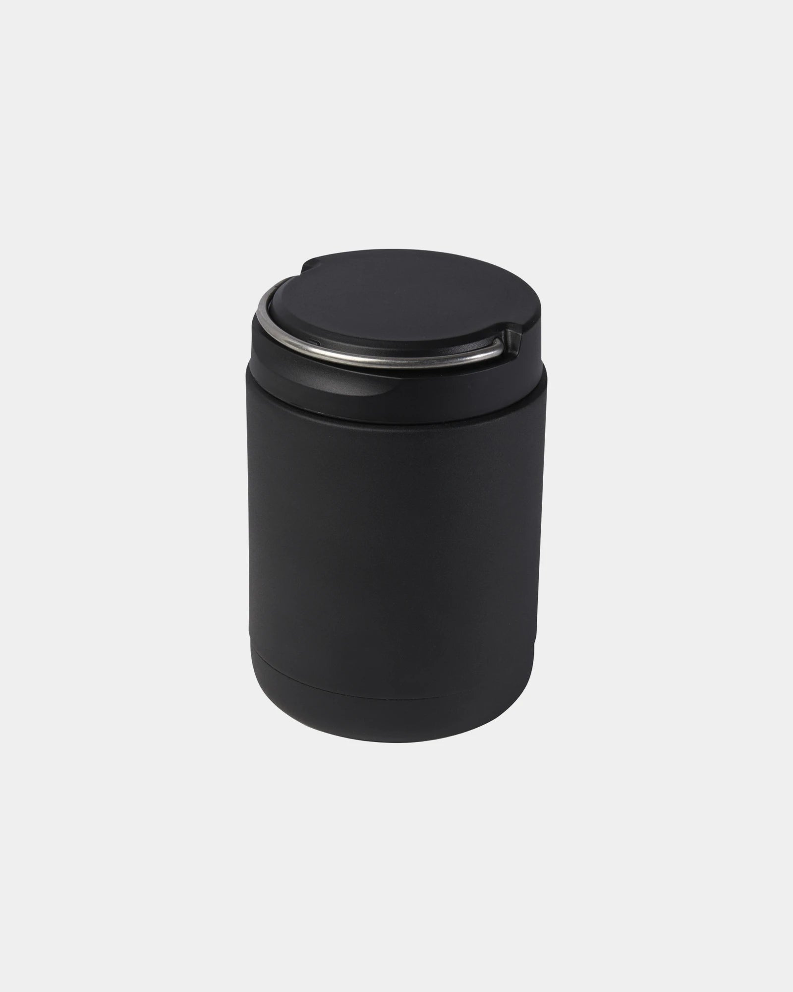 Porta pranzo termico acciaio riciclato 500ml da personalizzare - Nero