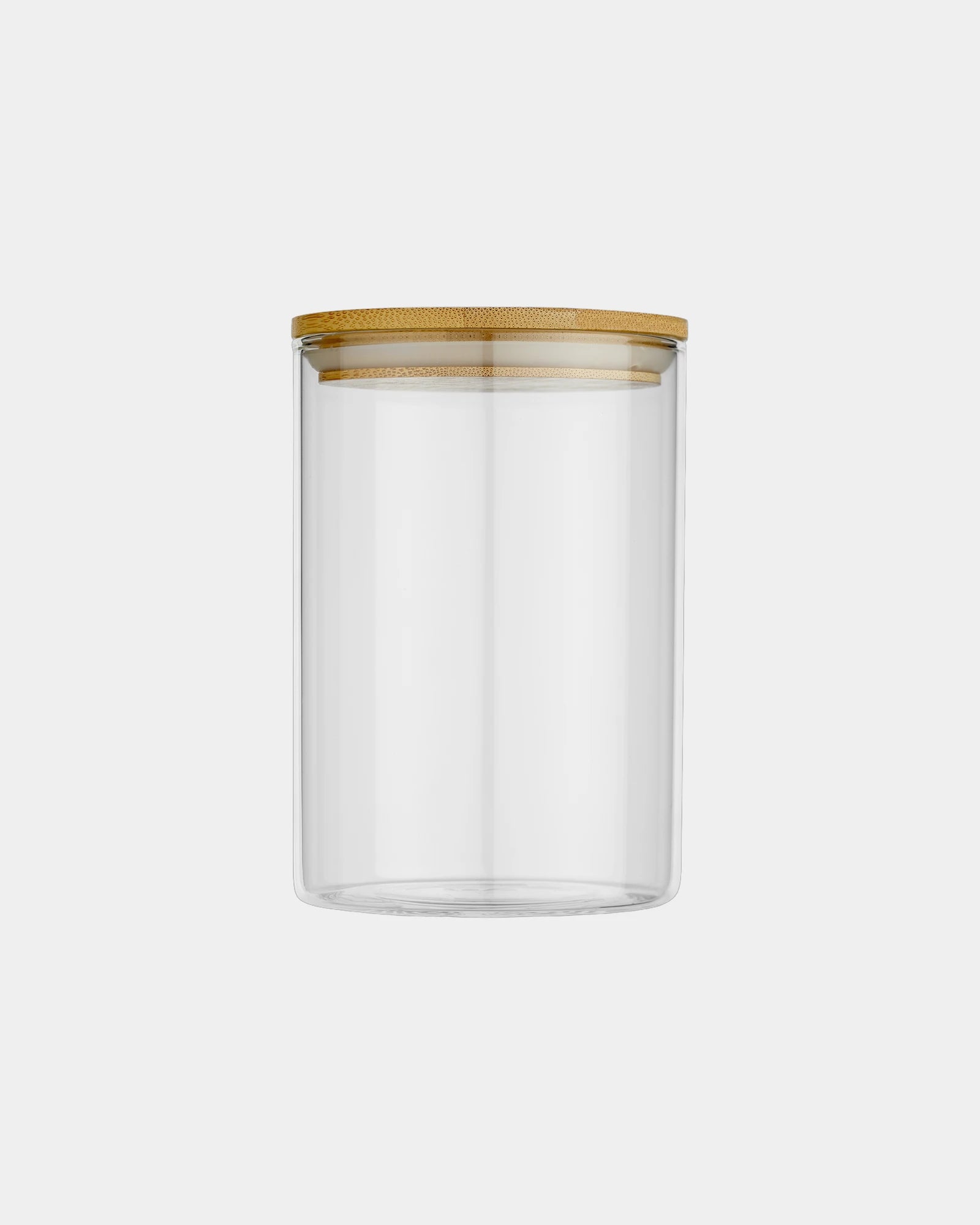 Contenitore alimentare vetro e bambù 550ml da personalizzare - 1