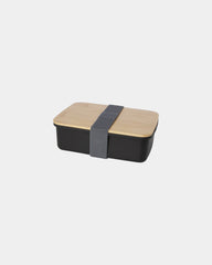 Porta pranzo plastica riciclata 750ml da personalizzare - Nero