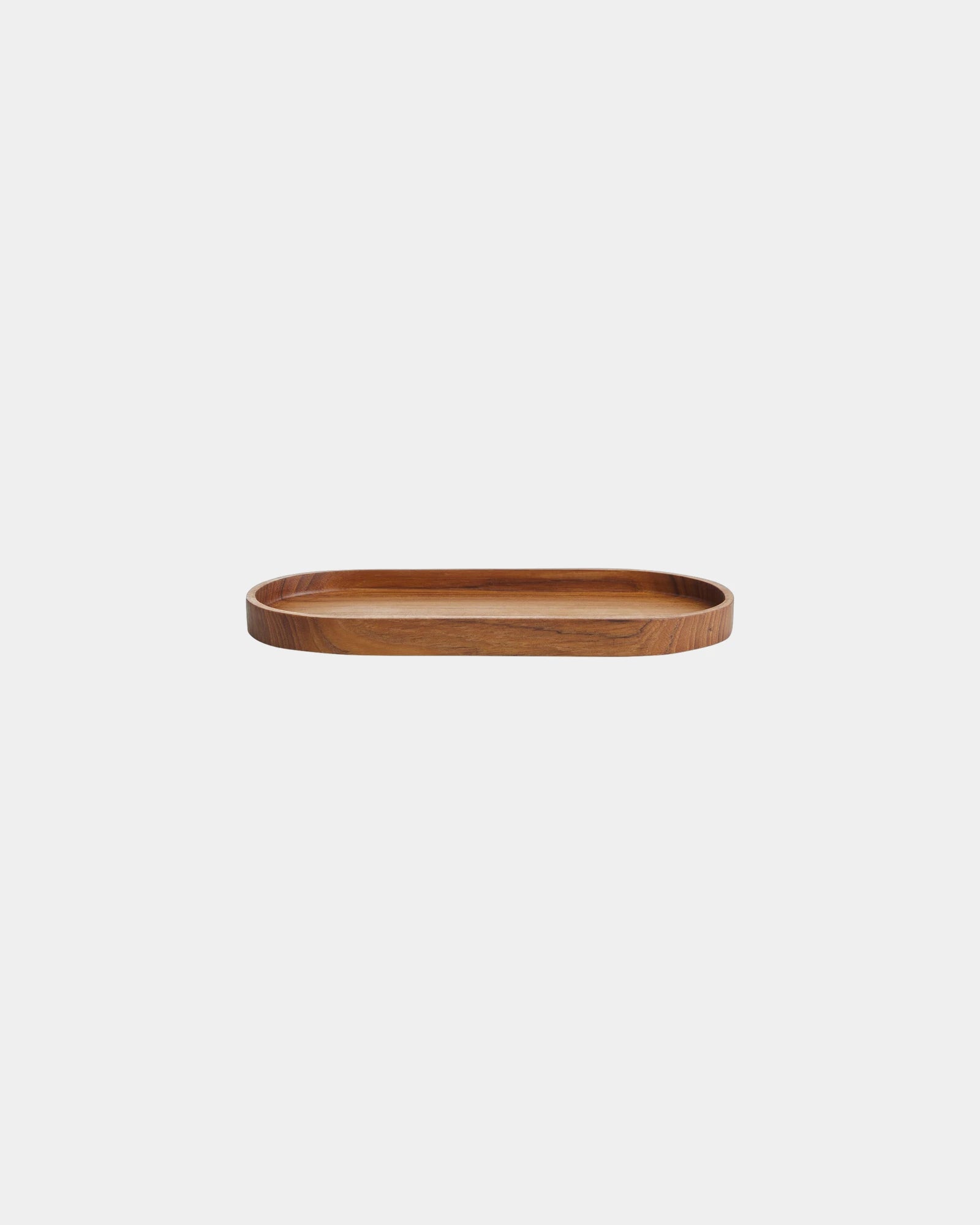 Vassoio in legno di teak riciclato da personalizzare - Legno