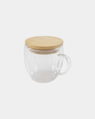 Tazza in vetro bambù FSC 250ml da personalizzare - 2