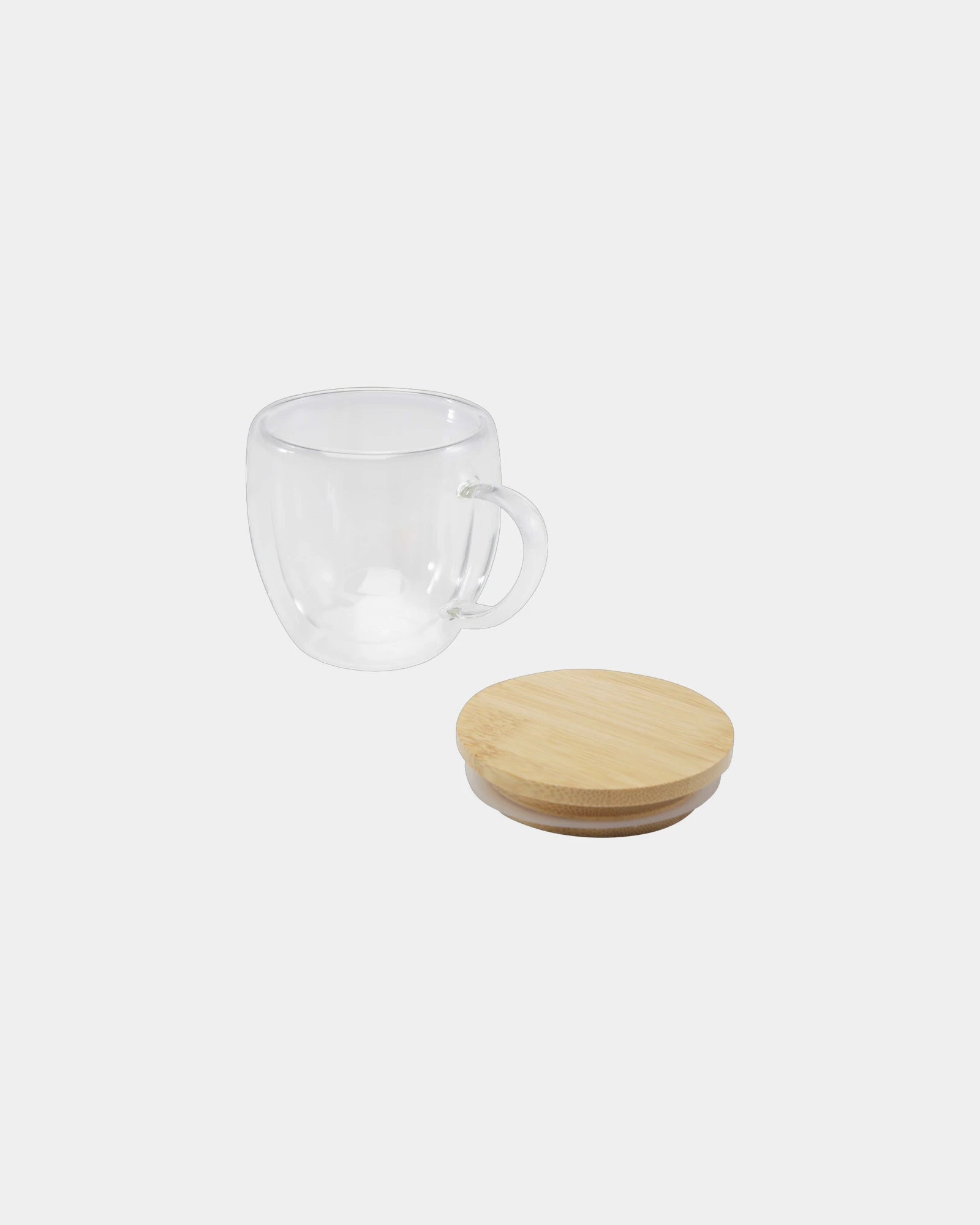 Tazza in vetro bambù FSC 250ml da personalizzare - 3