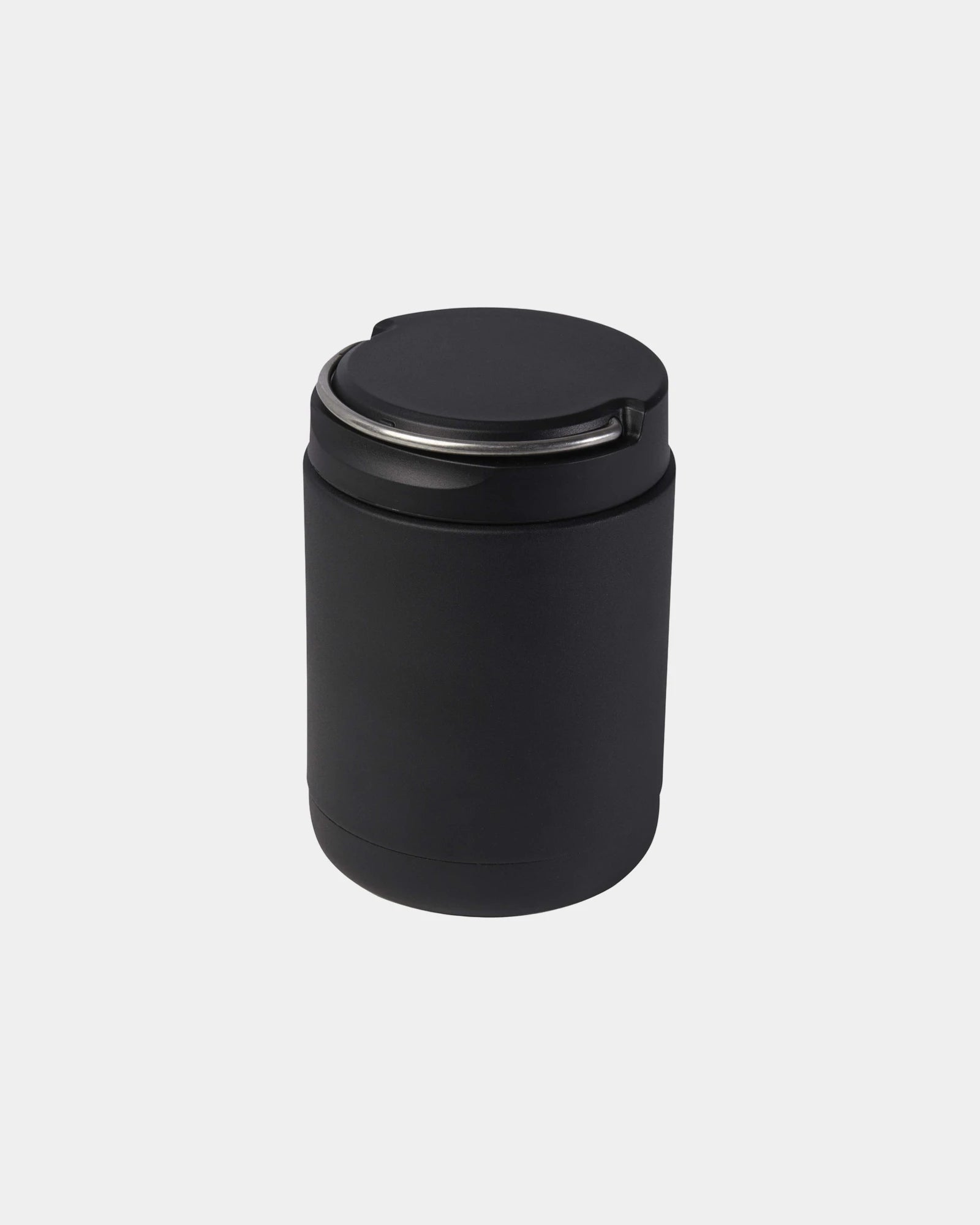 Porta pranzo acciaio riciclato 500ml da personalizzare - Nero