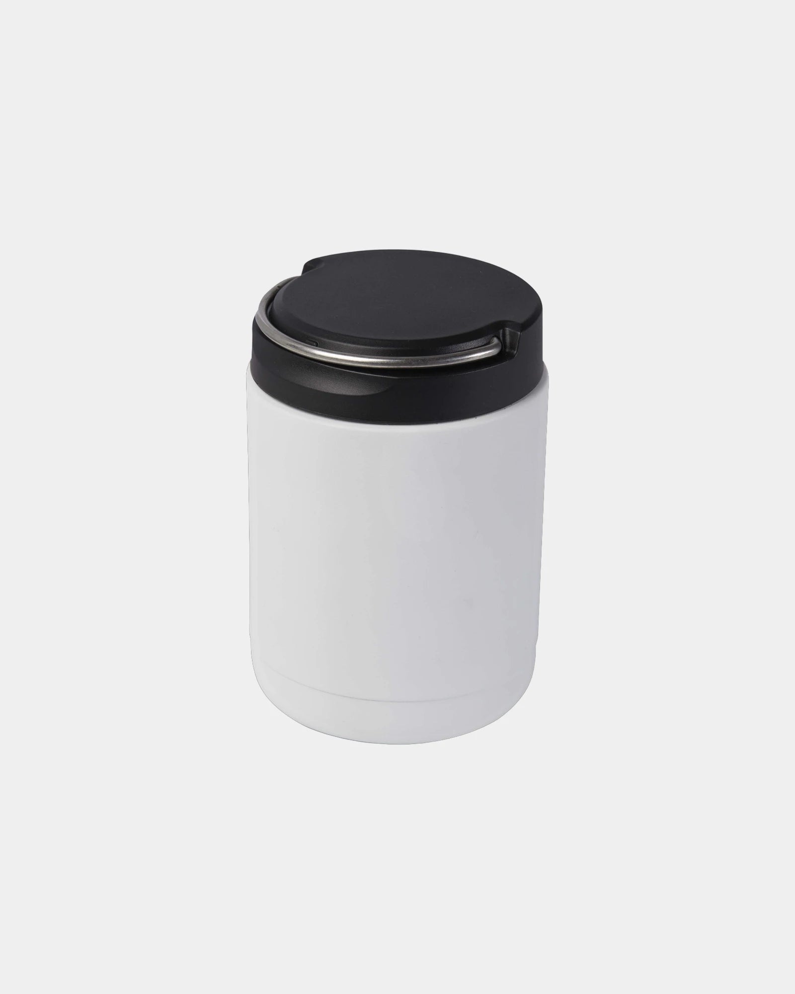 Porta pranzo acciaio riciclato 500ml da personalizzare - Bianco
