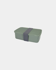 Lunch box PP 800ml chiusura elastica da personalizzare - Verde Erica