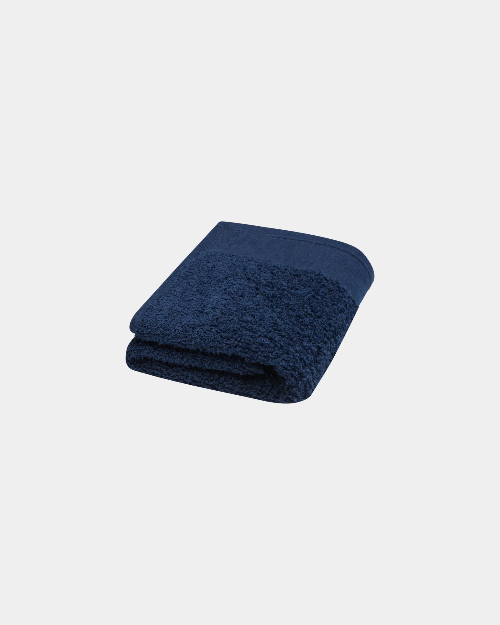 Asciugamano cotone 550 g/m² 30x50 cm da personalizzare - Blu marino