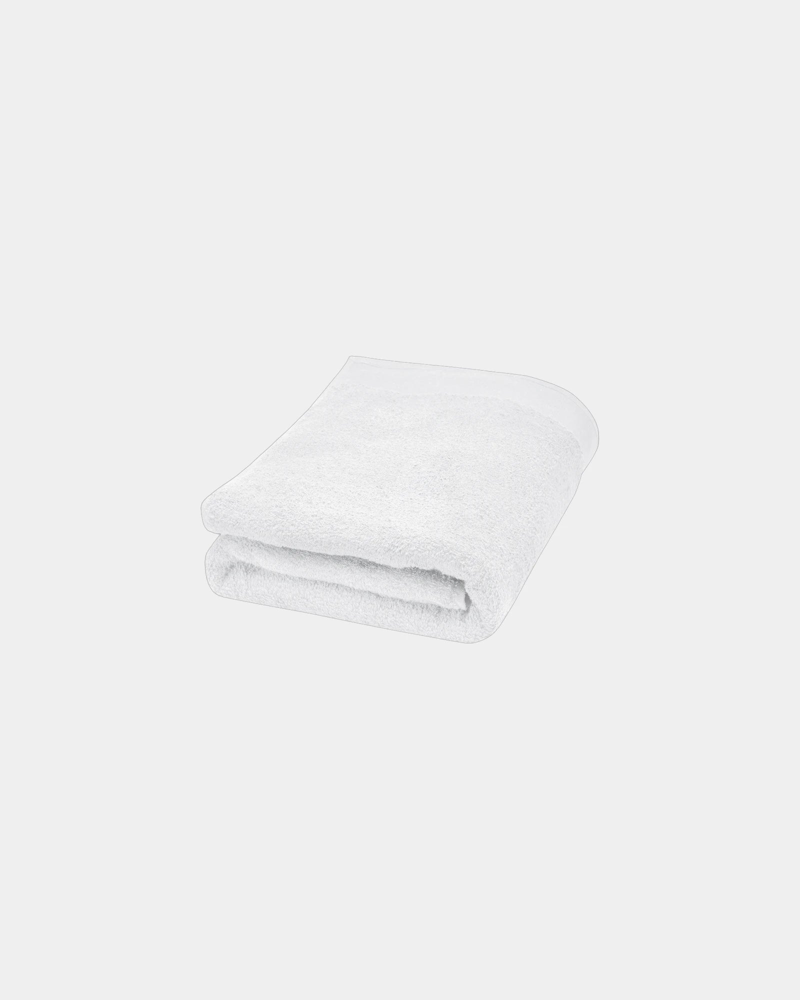 Asciugamano cotone 550 g/m² 70x140 cm da personalizzare - Bianco