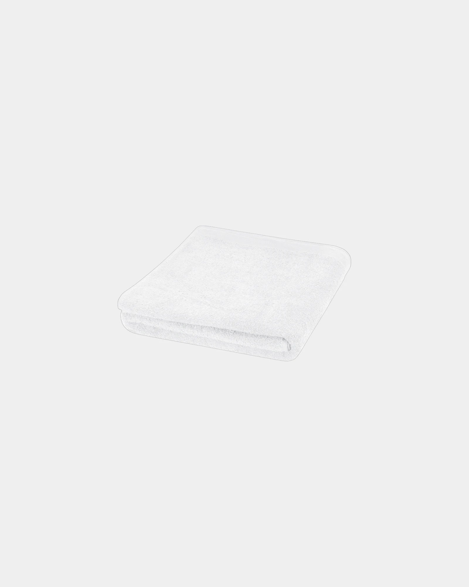 Asciugamano cotone 550 g/m² 100x180 cm da personalizzare - Bianco